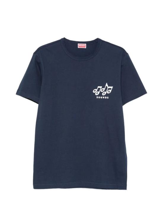 26FW 겐조 반팔 티셔츠 FG65TS1614SG79 NAVYBLUE