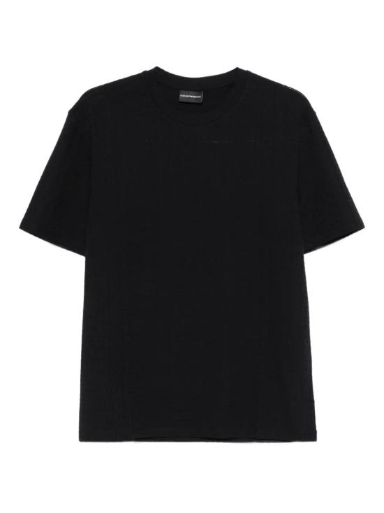 26FW 엠포리오 아르마니 반팔 티셔츠 EM004594AF10762 BLACK