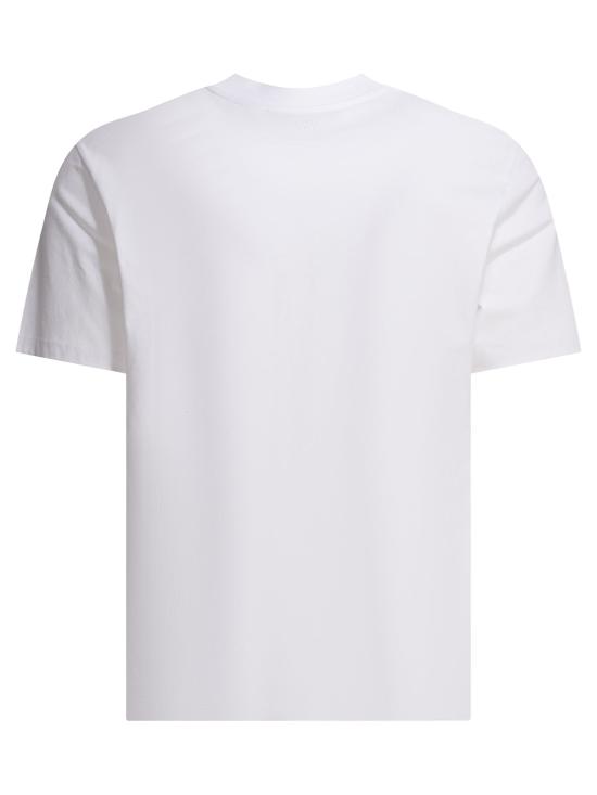 26FW 아미 스몰 하트 로고 라이트 코튼 저지 티셔츠 HTS346724100 WHITE - AMI