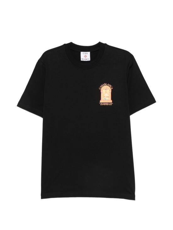 26FW 카사블랑카 반팔 티셔츠 MAW26JTS00113 BLACK