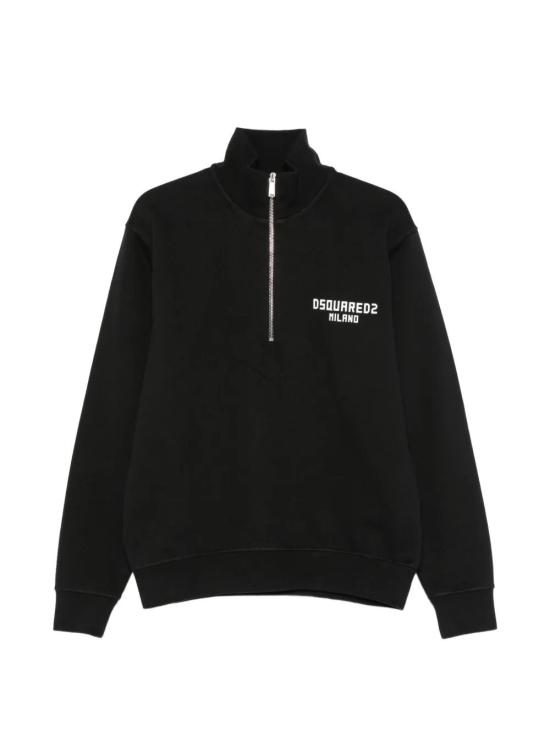 26FW 디스퀘어드2 집업 니트 S74GU0926D25029900 BLACK