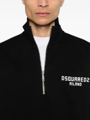 26FW 디스퀘어드2 집업 니트 S74GU0926D25029900 BLACK - DSQUARED2