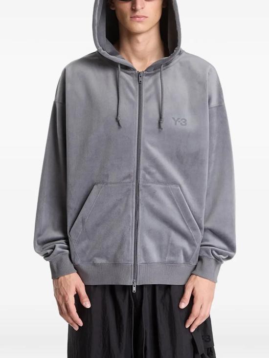 26FW 와이쓰리 후드 티셔츠 KU2187 GRAY