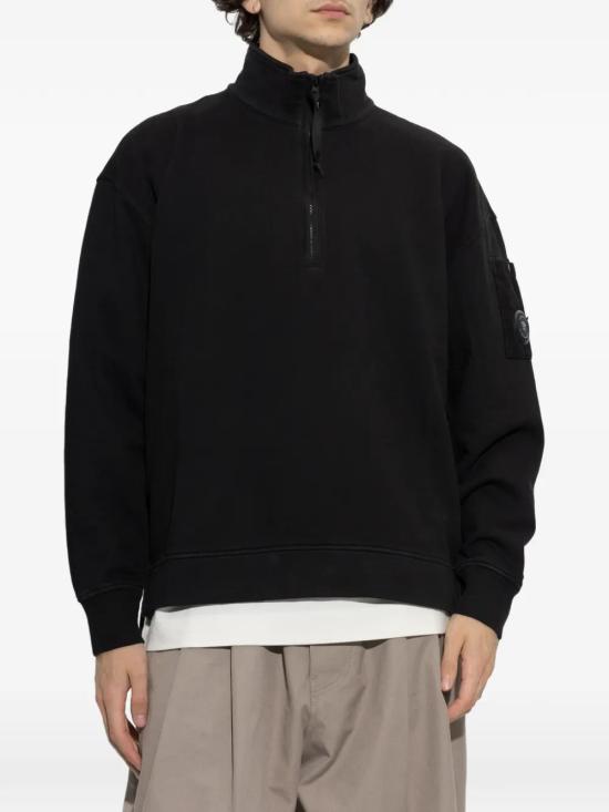26FW 씨피 컴퍼니 집업 니트 SS020A006372M999 BLACK - C.P. COMPANY