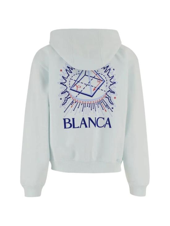 26FW 카사블랑카 후드 티셔츠 AW26JTP51202 LIGHTBLUE - CASABLANCA