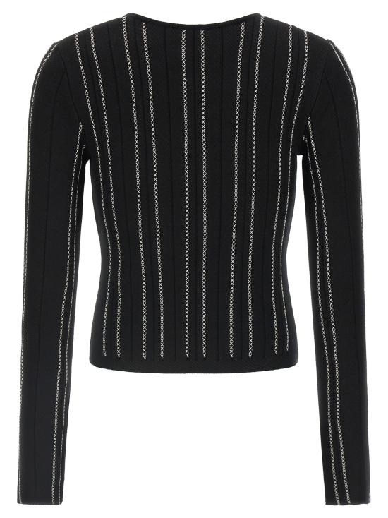 26FW 엘리자베타프랜치 가디건 MK38Q67E2685 Black - ELISABETTA FRANCHI
