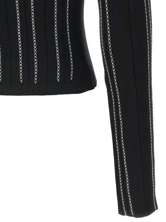 26FW 엘리자베타프랜치 가디건 MK38Q67E2685 Black - ELISABETTA FRANCHI