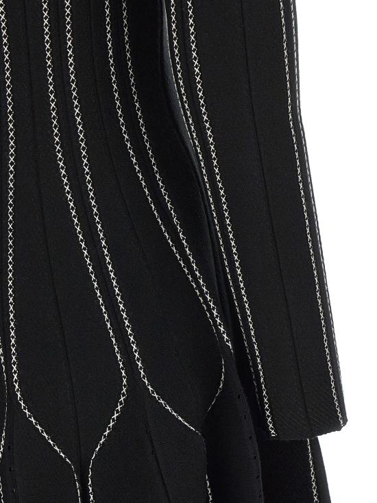 26FW 엘리자베타프랜치 숏 원피스 AM39Q67E2685 Black - ELISABETTA FRANCHI
