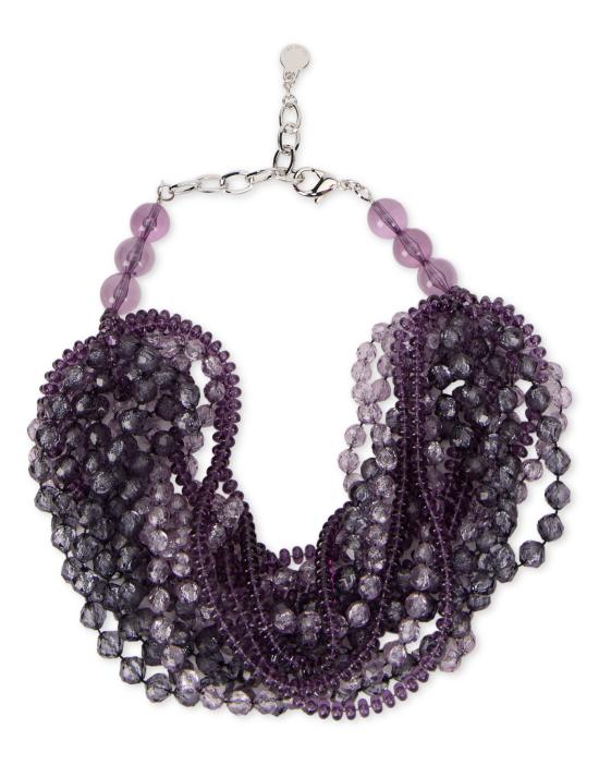 26FW 엠포리오 아르마니 목걸이/팬던트 EW005688AF29600 UA140 PINK PURPLE - EMPORIO ARMANI