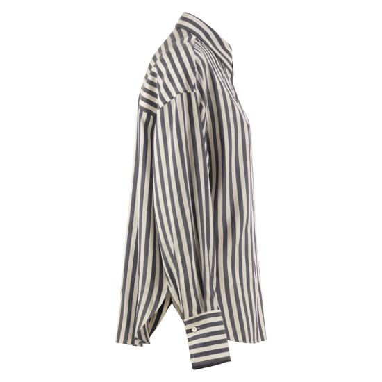 26FW 브루넬로 쿠치넬리 블라우스/셔츠 MG702M3X06 DENIM WHITE - BRUNELLO CUCINELLI