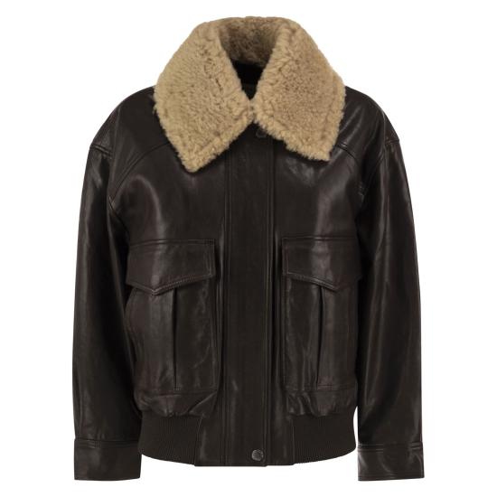 26FW 위켄드막스마라 자켓 2625446012600 DARK BROWN