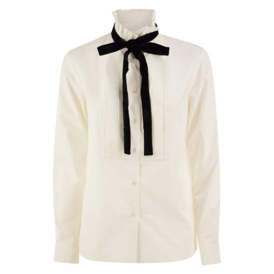 26FW 위켄드막스마라 블라우스/셔츠 2625116013600 WHITE
