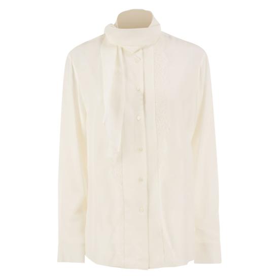 26FW 위켄드막스마라 블라우스/셔츠 2625116023600 WHITE
