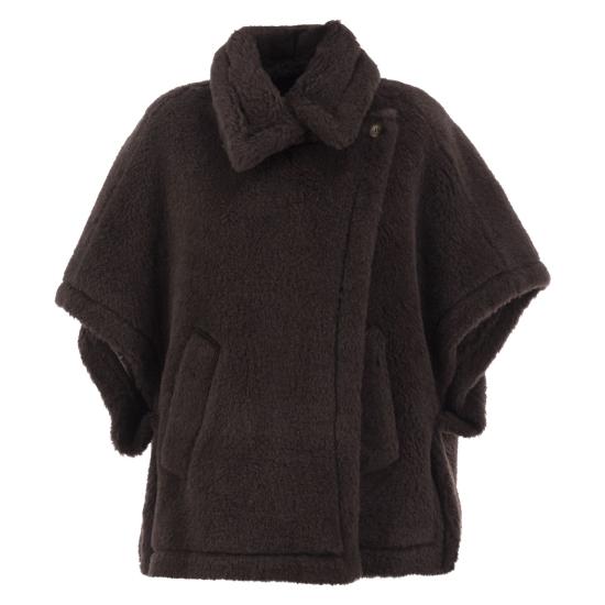 26FW 막스마라 TEBE 테디 케이프 2624736172600 DARK BROWN