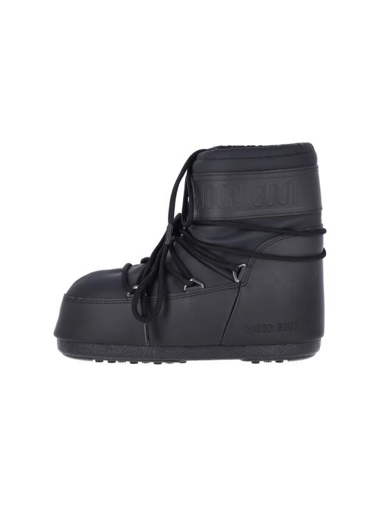 26FW 문부츠 아이콘 나일론 로우 부츠 80D1409380 N001 BLACK - MOON BOOT