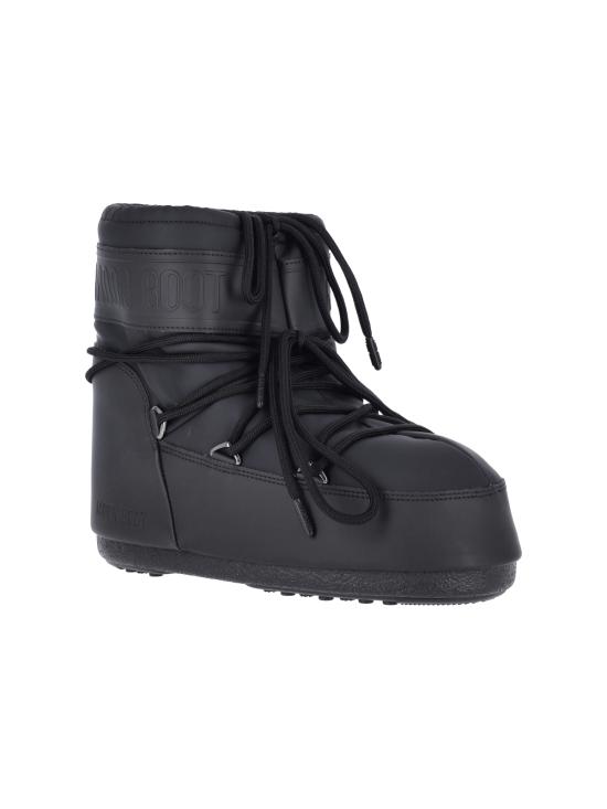 26FW 문부츠 아이콘 나일론 로우 부츠 80D1409380 N001 BLACK - MOON BOOT