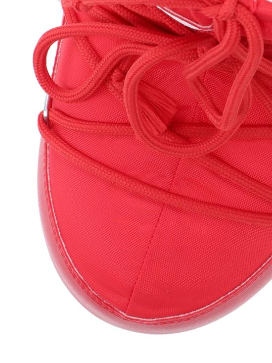 26FW 문부츠 아이콘 나일론 로우 부츠 80D1409340 D001 RED - MOON BOOT