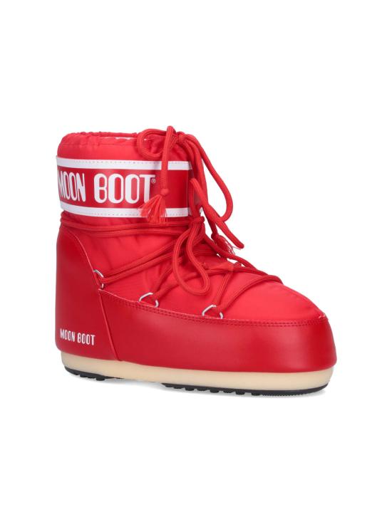26FW 문부츠 아이콘 나일론 로우 부츠 80D1409340 D001 RED - MOON BOOT