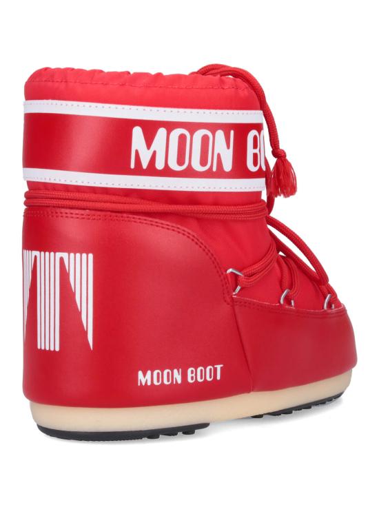 26FW 문부츠 아이콘 나일론 로우 부츠 80D1409340 D001 RED - MOON BOOT