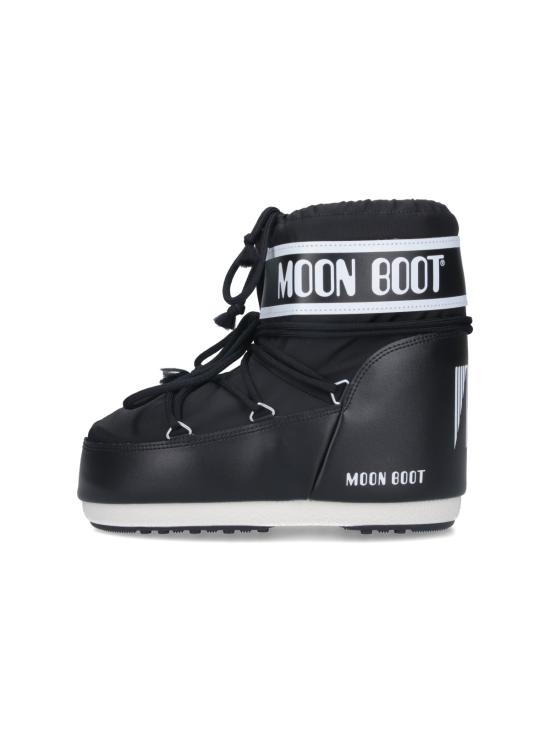 26FW 문부츠 아이콘 나일론 로우 부츠 80D1409340 N001 BLACK - MOON BOOT
