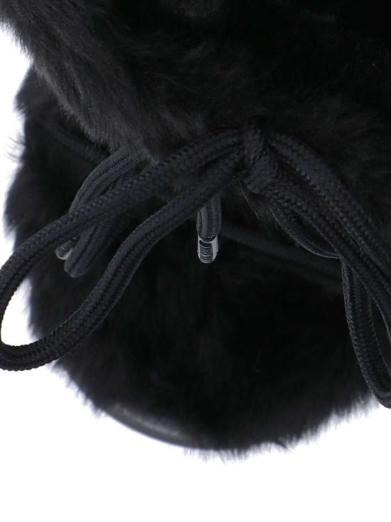 26FW 문부츠 MB 아이콘 폭스 퍼 부츠 80D1408900 N001 BLACK - MOON BOOT