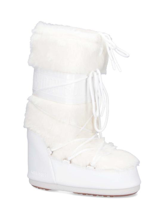 26FW 문부츠 MB 아이콘 폭스 퍼 부츠 80D1408900 A002 WHITE - MOON BOOT