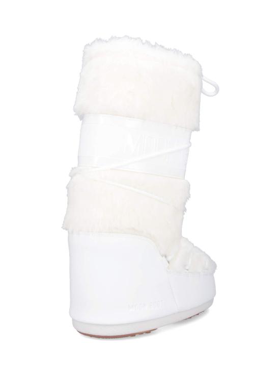 26FW 문부츠 MB 아이콘 폭스 퍼 부츠 80D1408900 A002 WHITE - MOON BOOT