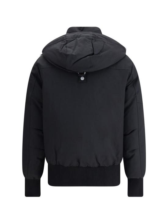 26FW 무스너클 오리지널 데비 시어링 트림 봄버 재킷 M35LB002S 1001 BLACK NATURAL DOM - MOOSE KNUCKLES