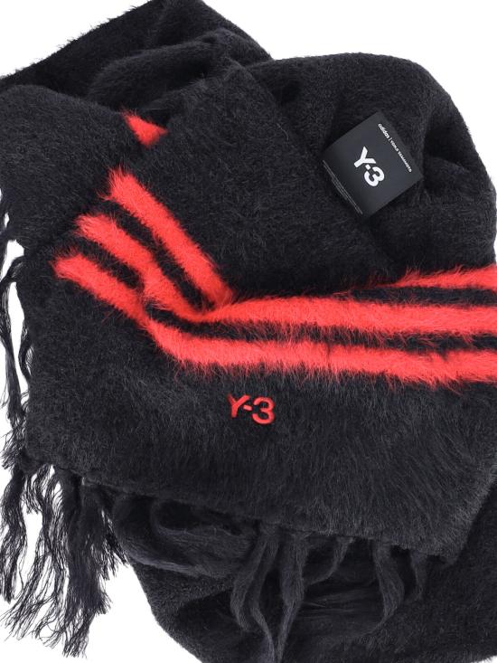 26FW 와이쓰리 머플러/스카프 KW9703 BLACK SCARLE - Y-3
