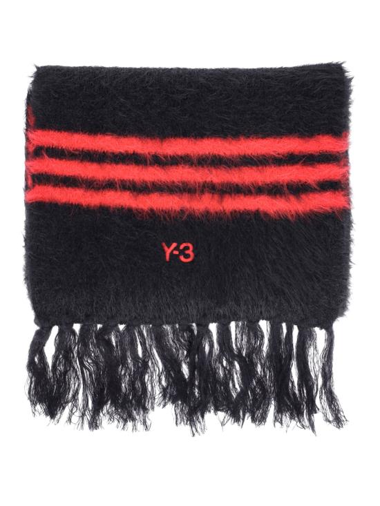 26FW 와이쓰리 머플러/스카프 KW9703 BLACK SCARLE - Y-3