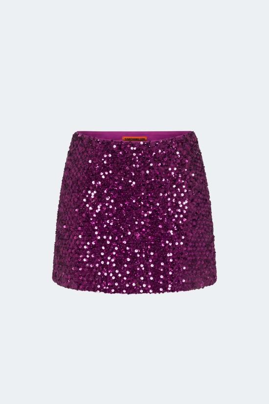  사이먼밀러 숏 스커트 W2025 3238 96335 PURPLE