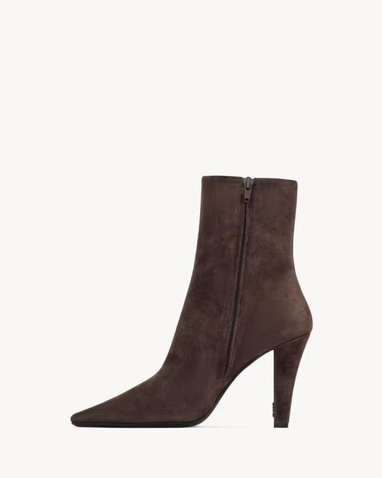  생로랑 힐/펌프스 MASTER ULT 010697 MARRON 37 - SAINT LAURENT