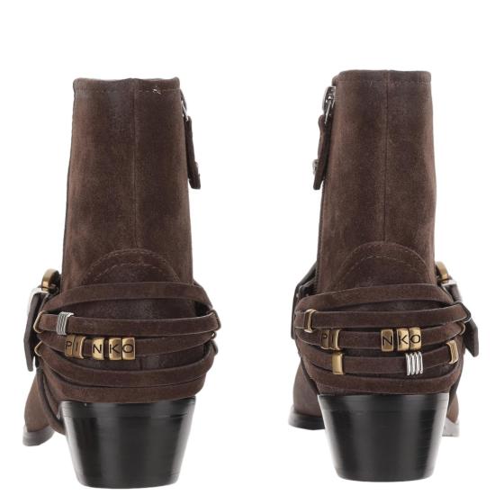 26FW 핑코 부츠 SD0557P151L72 Brown - PINKO