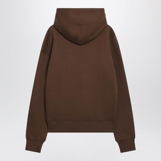 26FW 아미 후드 티셔츠 USW756U749 Brown - AMI