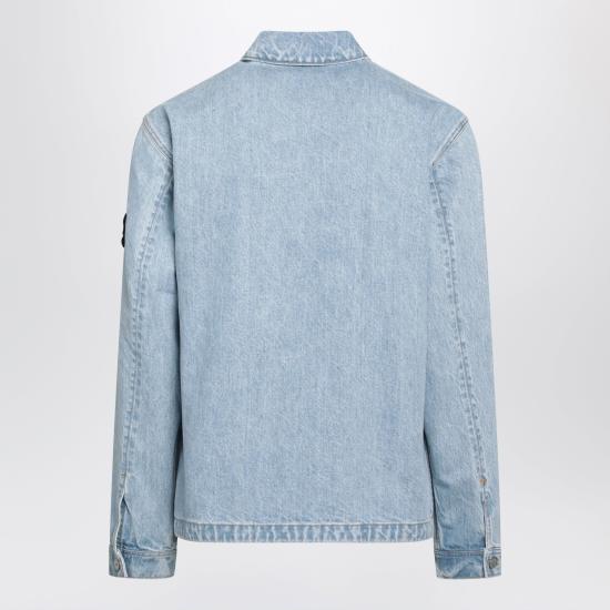 26FW 스톤 아일랜드 라이트 불 데님 TC 재킷 라이트 불 데님 TC 재킷 S144100006S0J33 Blue - STONE ISLAND