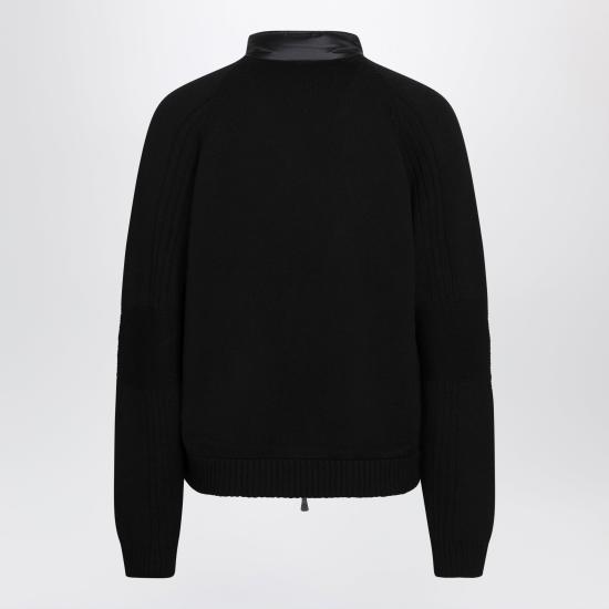 26FW 몽클레어 그레노블 니트 패딩 가디건 9B00003M1122 Black - MONCLER