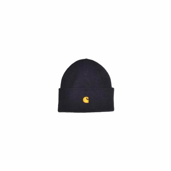 26FW 칼하트 WIP 비니 I026222 00HXX DARK NAVY GOLD DOM
