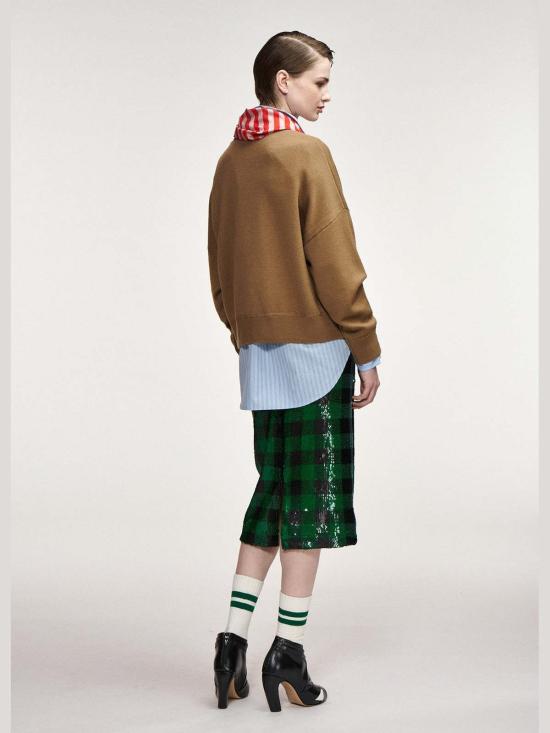  에센셜앤트워프 스웨터 Essentiel 앤트워프 커티스 풀오버 위드 스카프 - ESSENTIEL ANTWERP