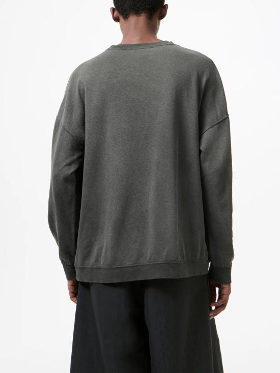 26FW 아워레가시 SLACK 슬랙 스웨트셔츠 M2266SW WASHED BLACK DOM - OUR LEGACY