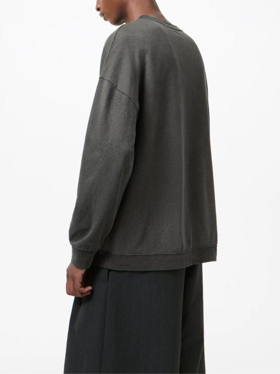 26FW 아워레가시 SLACK 슬랙 스웨트셔츠 M2266SW WASHED BLACK DOM - OUR LEGACY