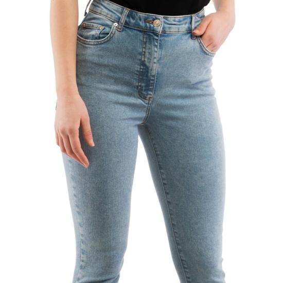  모스키노 데님 팬츠 MO232K1A03418238BX MULTICOLOR - MOSCHINO
