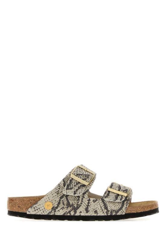 26FW 버켄스탁 뮬/슬리퍼 1033065 SNAKE Animal Print