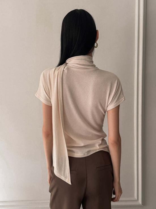  더 엔케이씨 스토어 반팔 티셔츠 Nkc 스토어 테일러 스카프 탑 - THE NKC STORE
