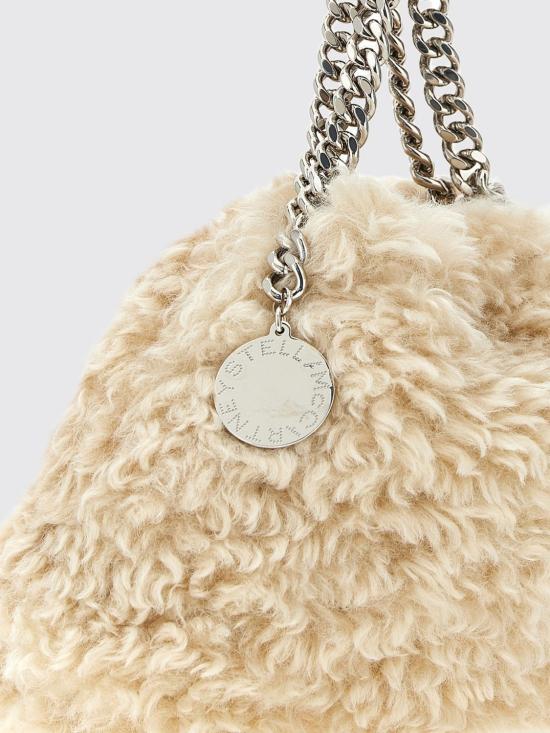 26FW 스텔라 맥카트니 팔라벨라 드로스트링 숄더백 7B0144WP0743 9561 Beige - STELLA MCCARTNEY