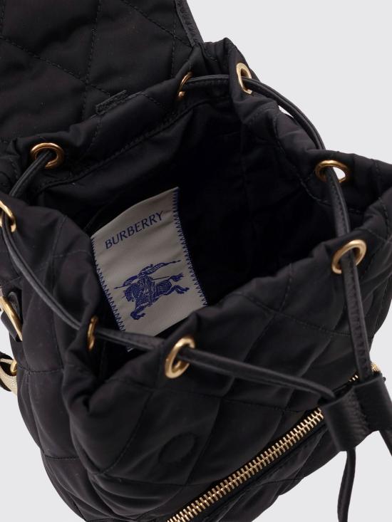 26FW 버버리 미니 홀스슈 백 8118748 Black - BURBERRY