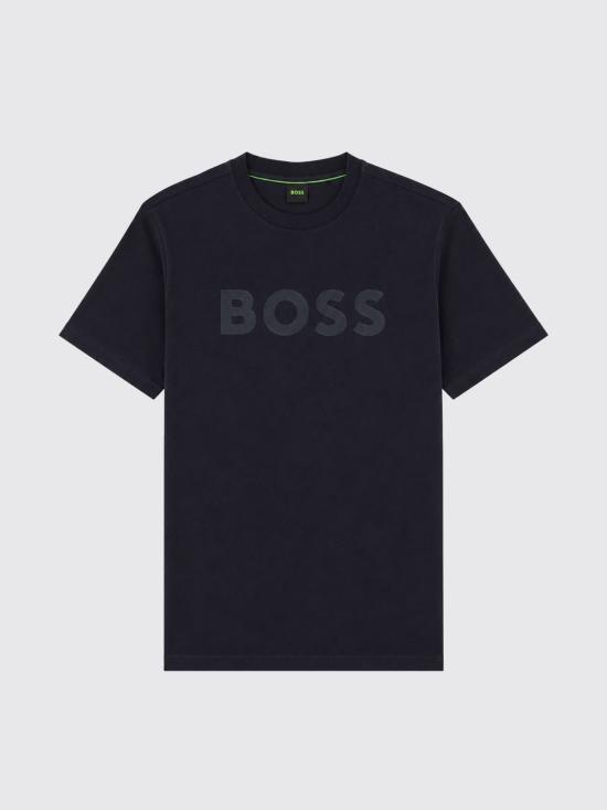 26FW 보스 반팔 티셔츠 50566883 402 Blue - BOSS