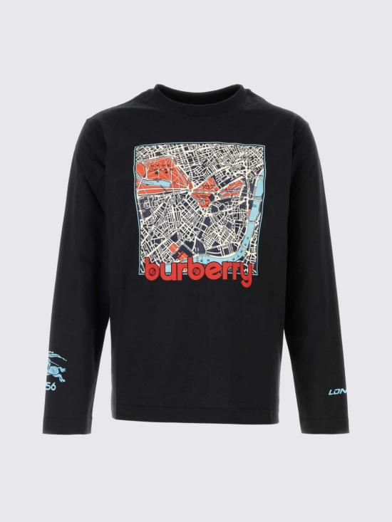 26FW 버버리 반팔 티셔츠 8134669 Black - BURBERRY