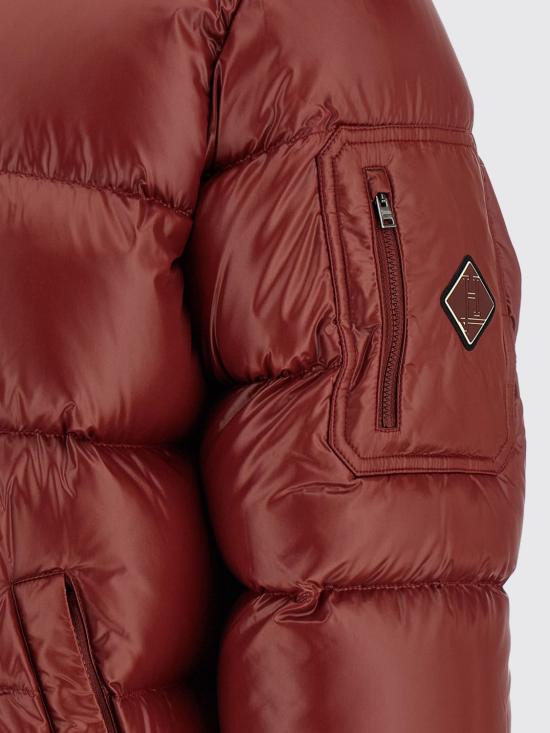 26FW 에르노 마야 후드 쇼트 다운 재킷 PI001416U12973 6705 Burgundy - HERNO