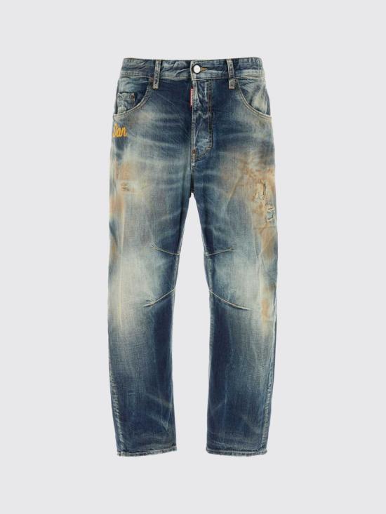 26FW 디스퀘어드2 데님 팬츠 S74LB1952D30011 470 Navy - DSQUARED2