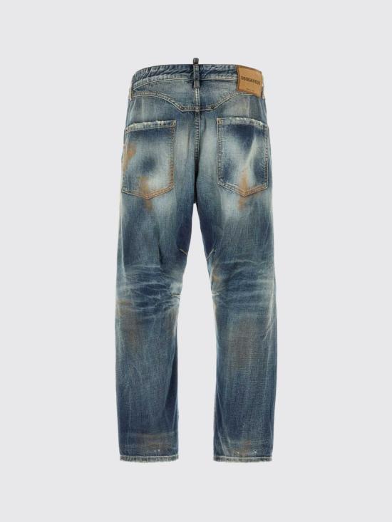 26FW 디스퀘어드2 데님 팬츠 S74LB1952D30011 470 Navy - DSQUARED2